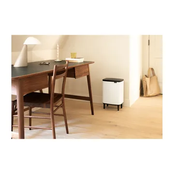 Bo 高款废纸篓12L - 白色 - Brabantia