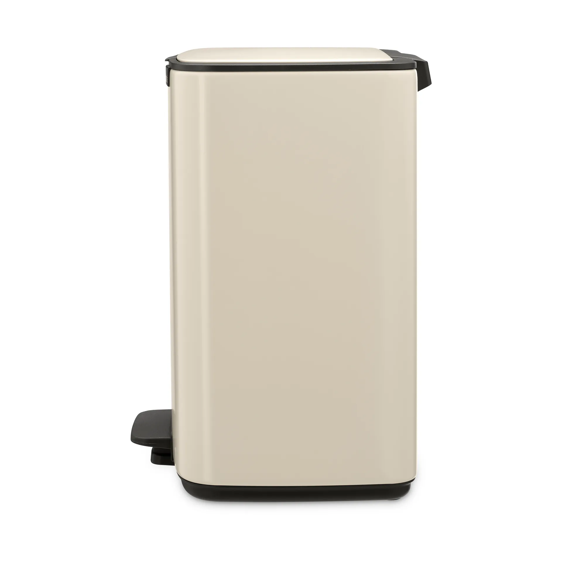 Bo 北欧风格脚踏式垃圾桶12L, 柔和米色 Brabantia
