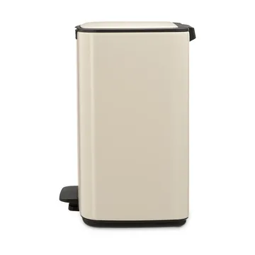 Bo 北欧风格脚踏式垃圾桶12L - 柔和米色 - Brabantia