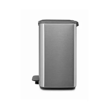 Bo 北欧风格脚踏式垃圾桶12L - 哑光防指纹钢色 - Brabantia