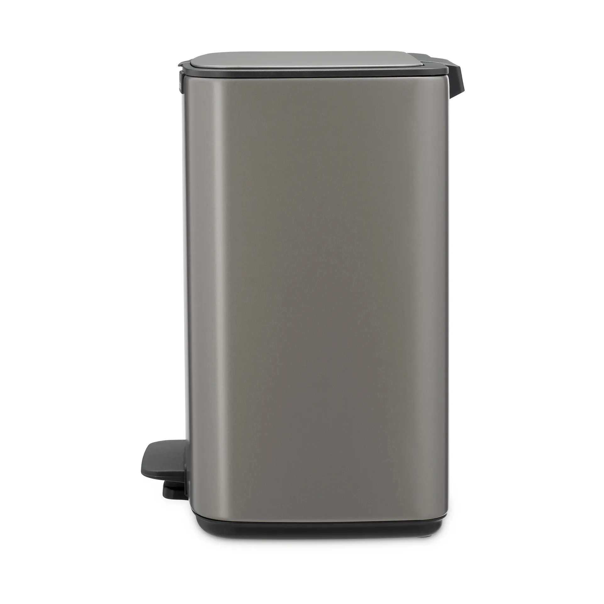 Bo 北欧风格脚踏式垃圾桶12L, 铂金色 Brabantia
