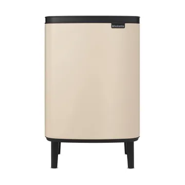 Bo 高款废纸篓12L - 柔和米色 - Brabantia