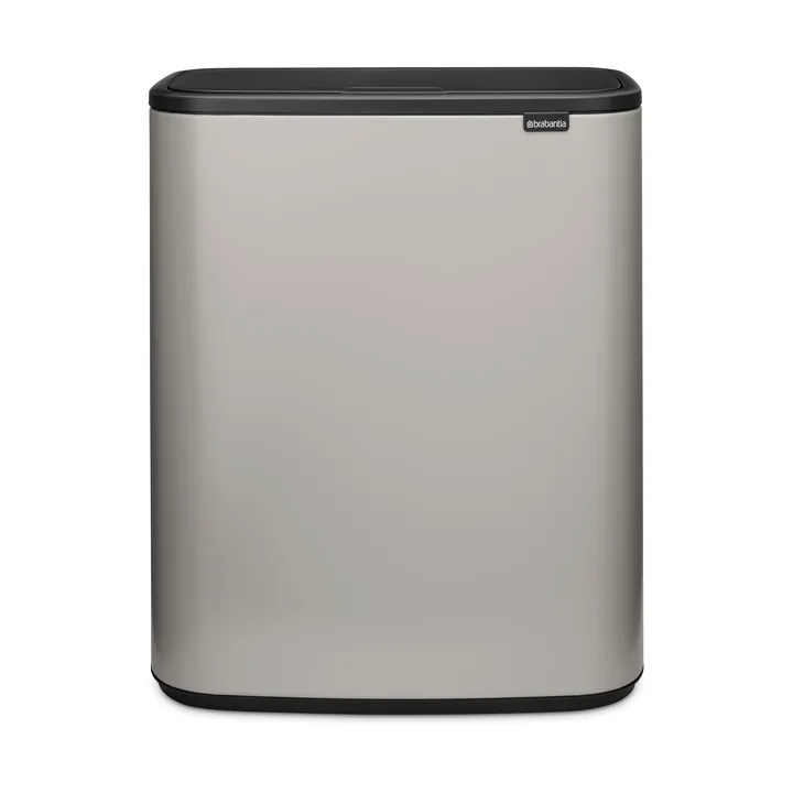 Bo 感应垃圾桶2个30L - 柔和灰色 - Brabantia