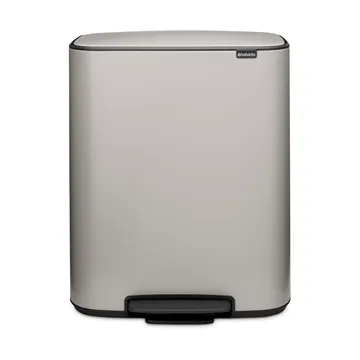 Bo 脚踏垃圾桶2个30L - 柔和灰色 - Brabantia