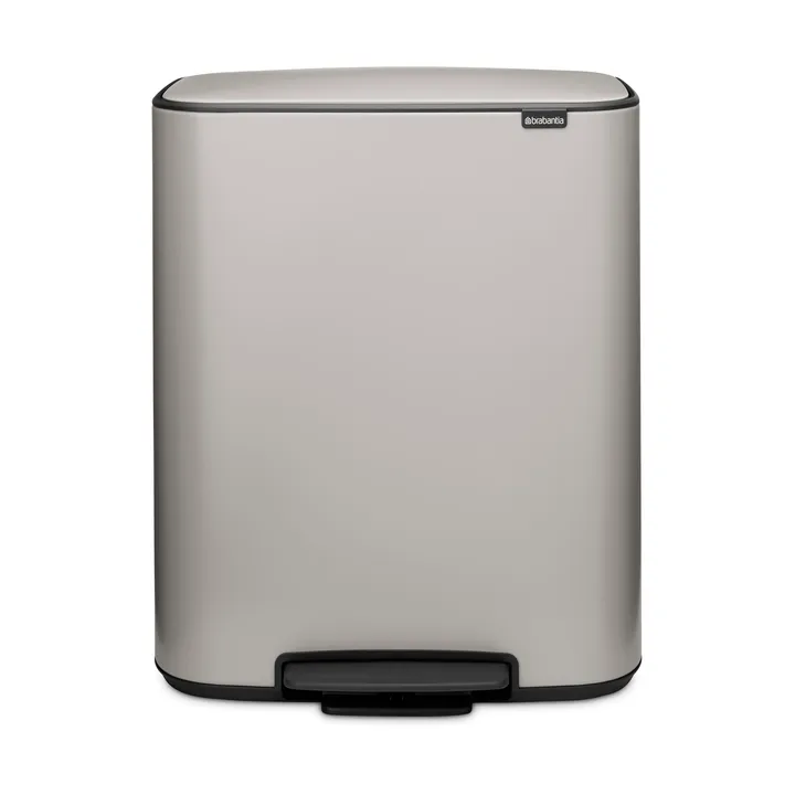 Bo 脚踏垃圾桶2个30L - 柔和灰色 - Brabantia