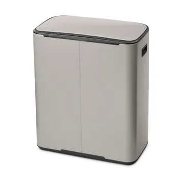 Bo 脚踏垃圾桶2个30L - 柔和灰色 - Brabantia