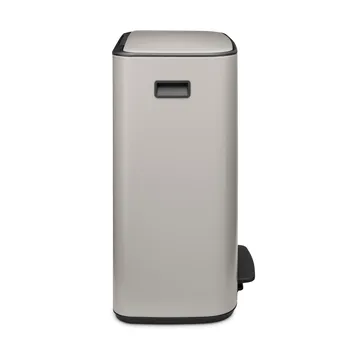 Bo 脚踏垃圾桶2个30L - 柔和灰色 - Brabantia