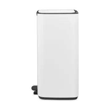 Bo 北欧风格脚踏式垃圾桶30L - 白色 - Brabantia
