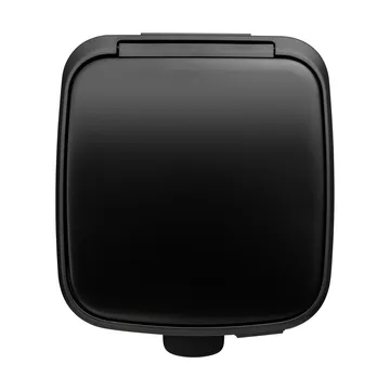 Bo 北欧风格脚踏式垃圾桶30L - 哑光黑色 - Brabantia