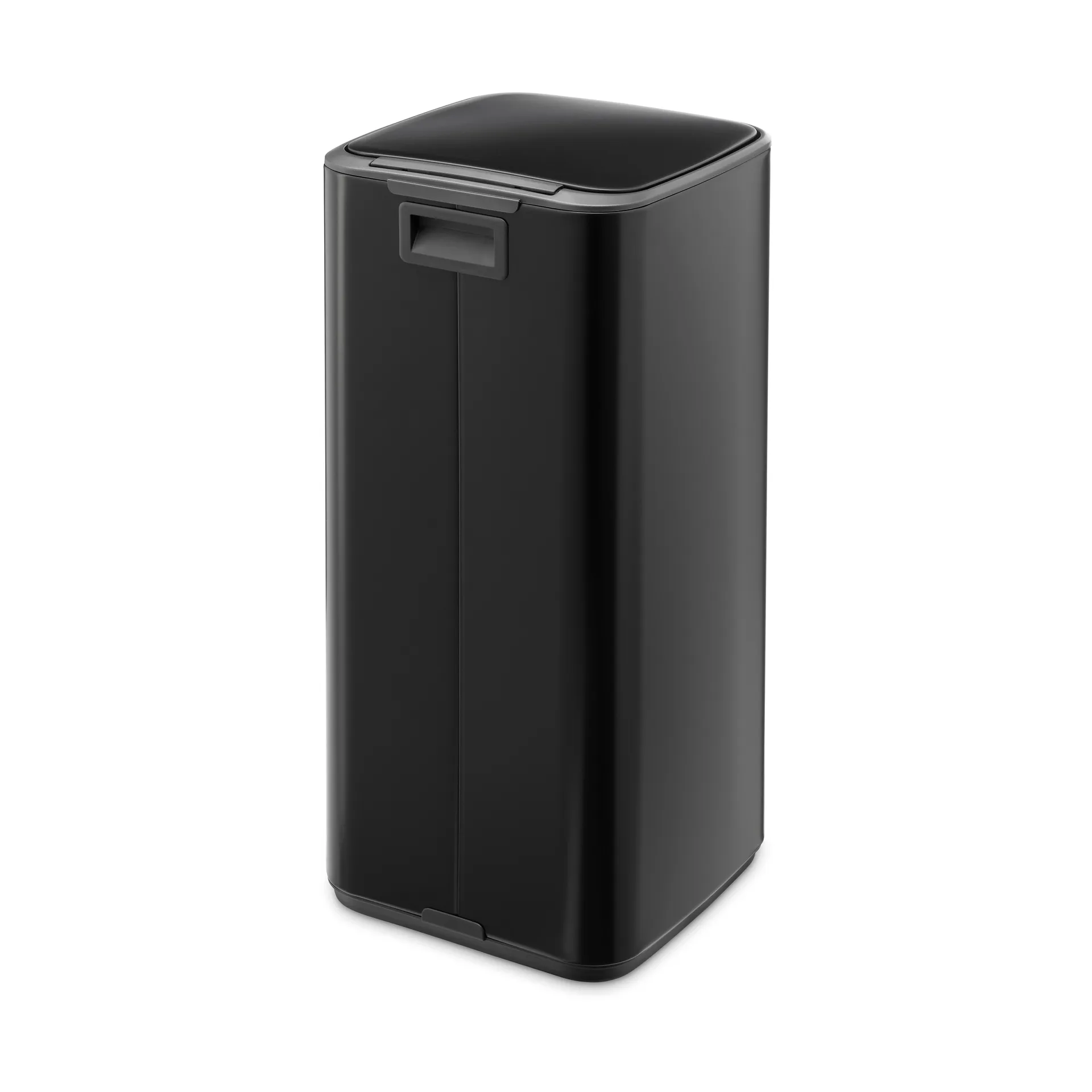 Bo 北欧风格脚踏式垃圾桶30L, 哑光黑色 Brabantia