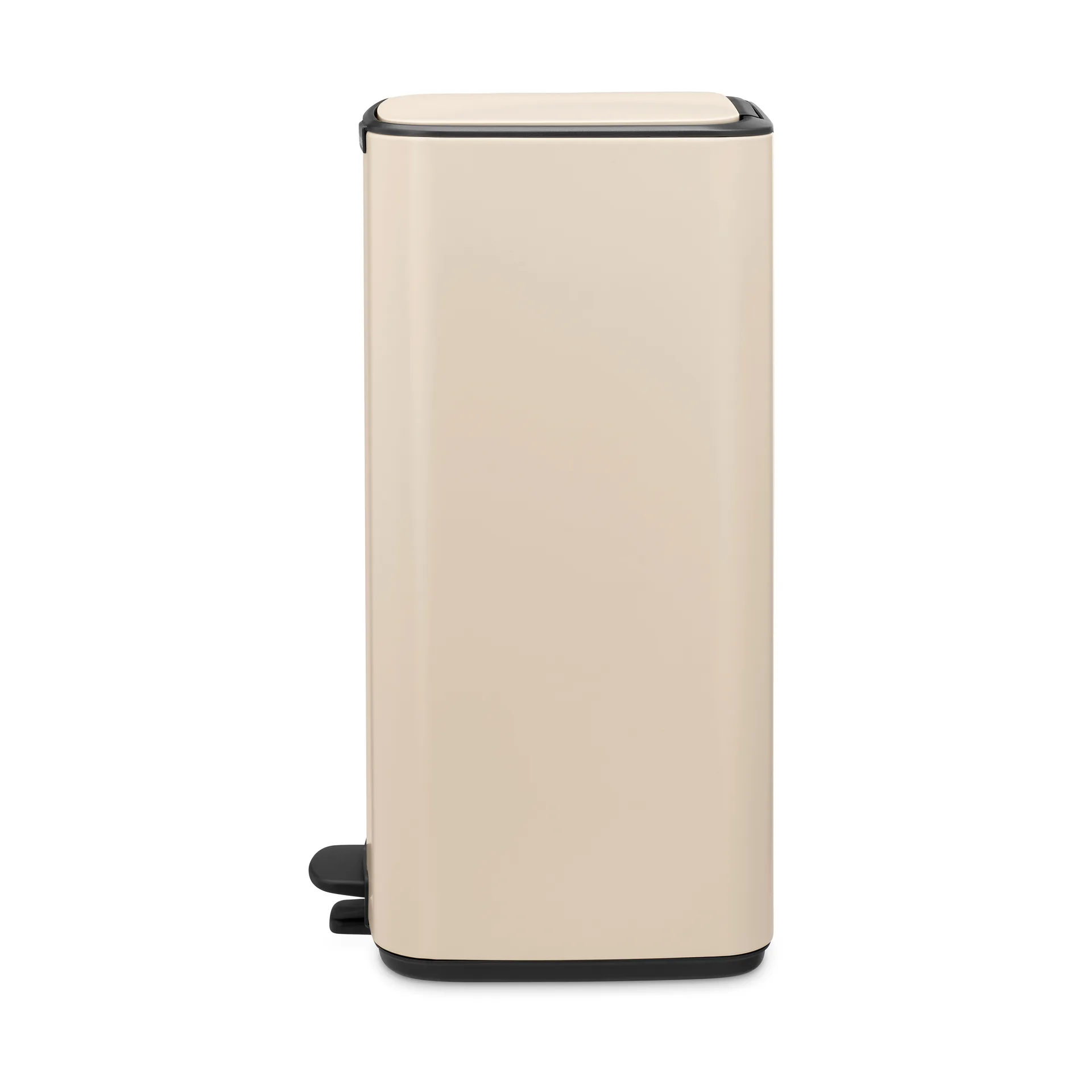 Bo 北欧风格脚踏式垃圾桶30L, 柔和米色 Brabantia