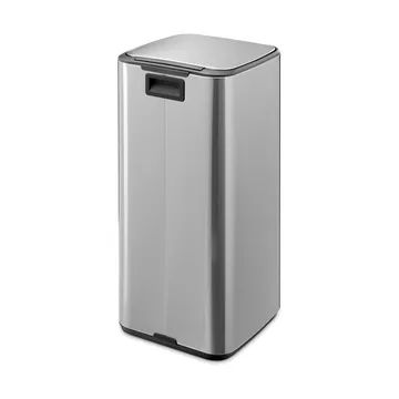 Bo 北欧风格脚踏式垃圾桶30L - 哑光防指纹钢色 - Brabantia