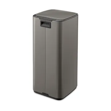 Bo 北欧风格脚踏式垃圾桶30L - 铂金色 - Brabantia