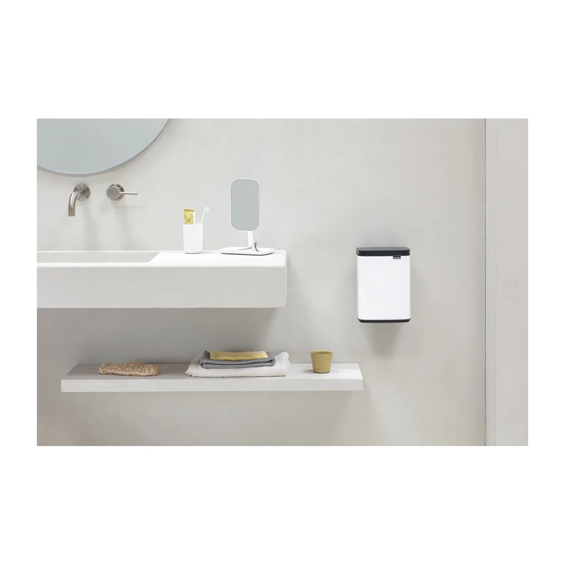 Bo 垃圾桶 4升, 白色 Brabantia