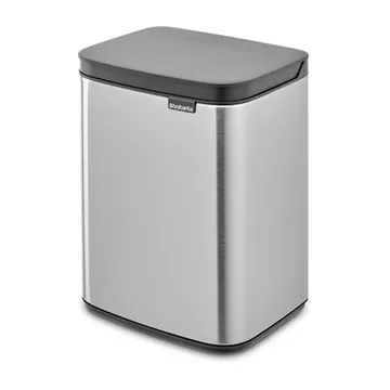 Bo 垃圾桶 4升 - 拉丝钢材_哑光 - Brabantia