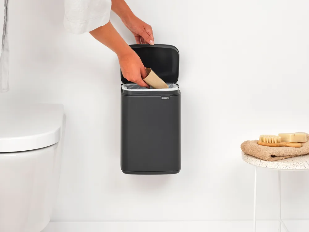 Bo 垃圾桶 4升, 矿物无限灰 Brabantia