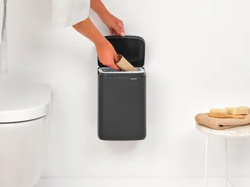 Bo 垃圾桶 4升 - 矿物无限灰 - Brabantia