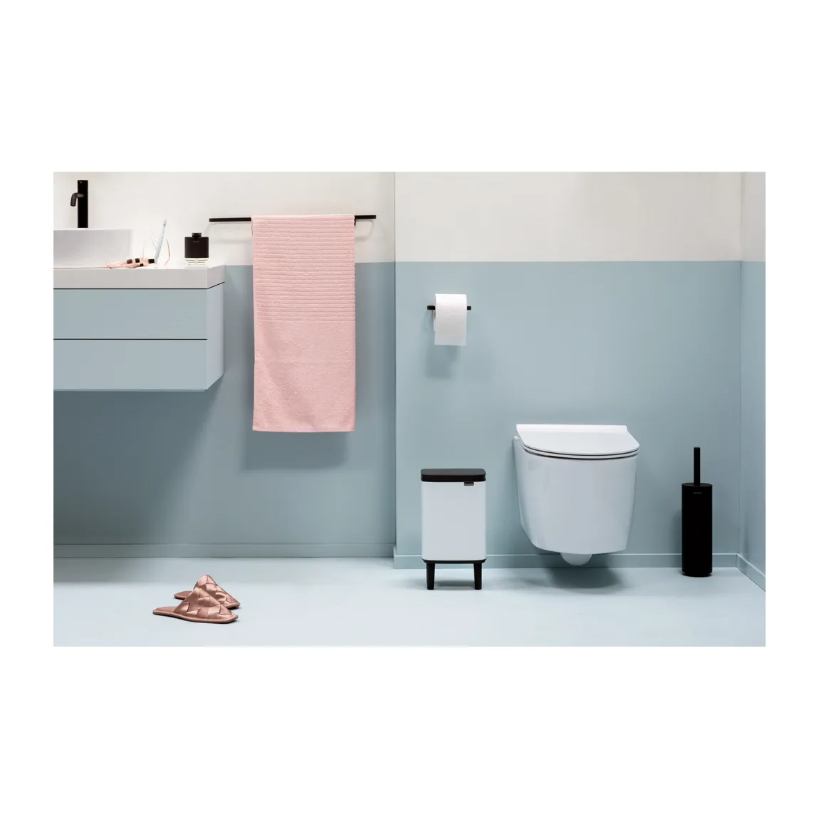 Bo 高款废纸篓4L, 白色 Brabantia