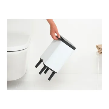 Bo 高款废纸篓4L - 白色 - Brabantia