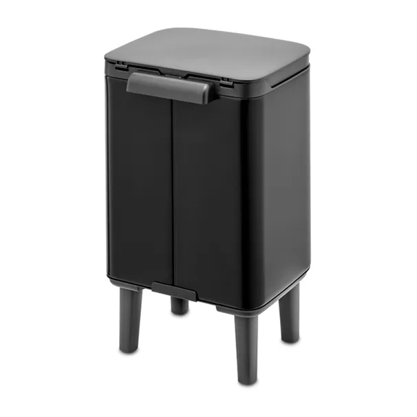 Bo 高款废纸篓4L, 哑光黑色 Brabantia