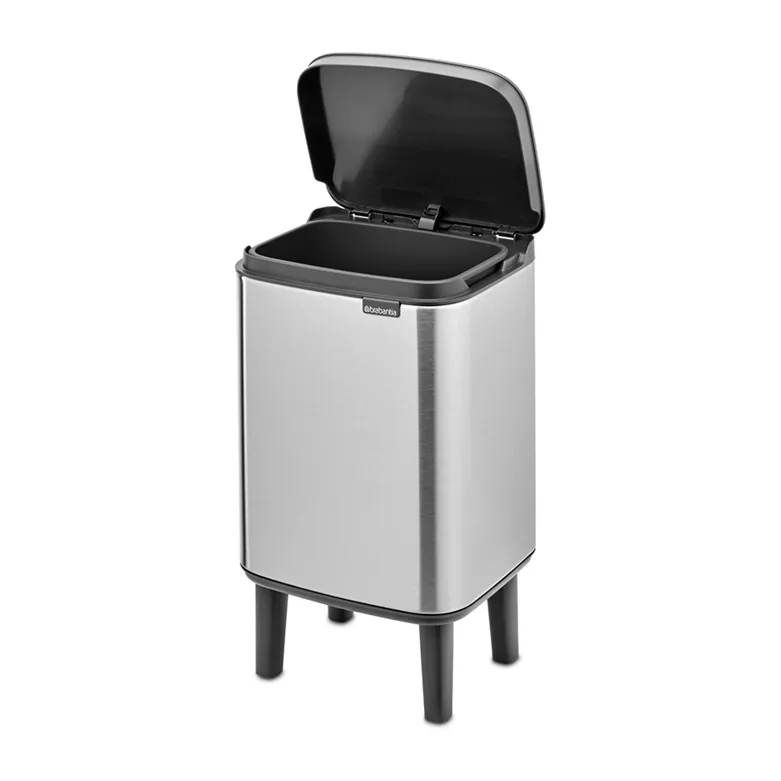Bo 高款废纸篓4L, 拉丝钢材_哑光 Brabantia