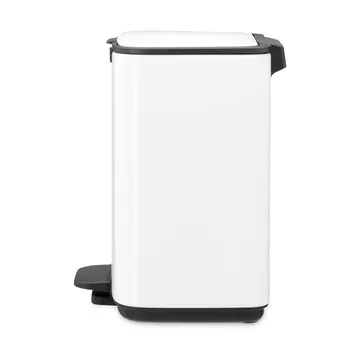 Bo 北欧风格脚踏式垃圾桶4L - 白色 - Brabantia