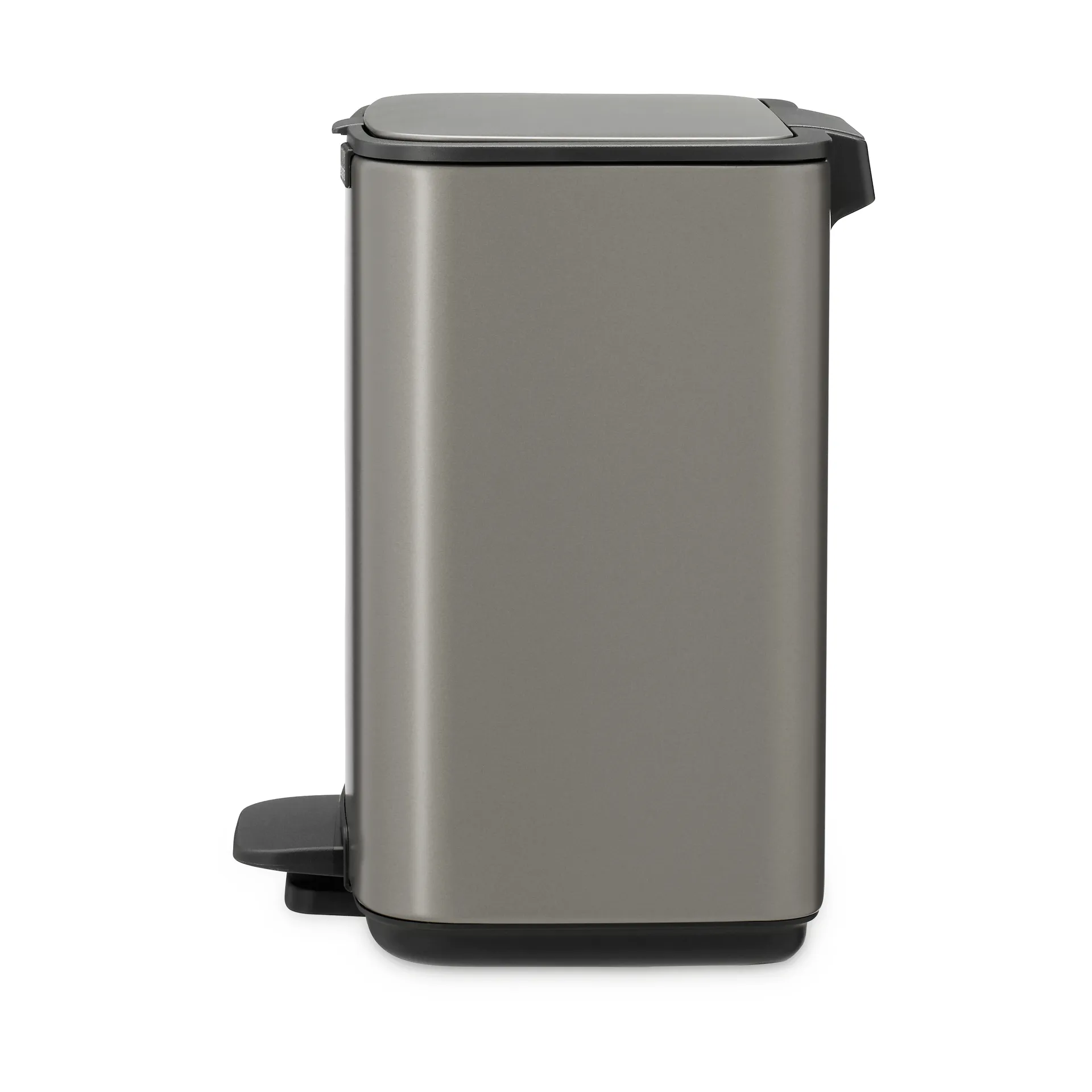 Bo 北欧风格脚踏式垃圾桶4L, 铂金色 Brabantia