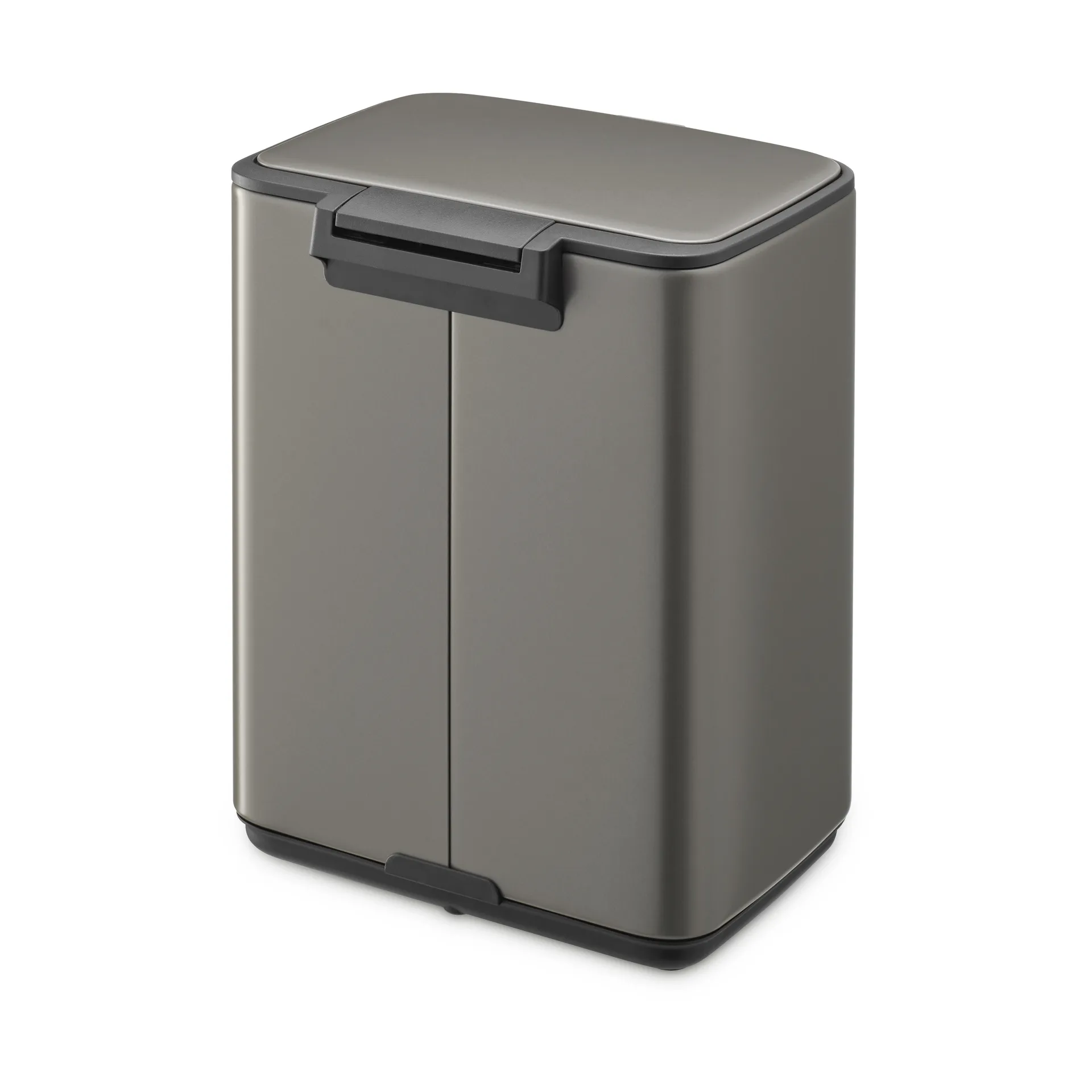 Bo 北欧风格脚踏式垃圾桶4L, 铂金色 Brabantia