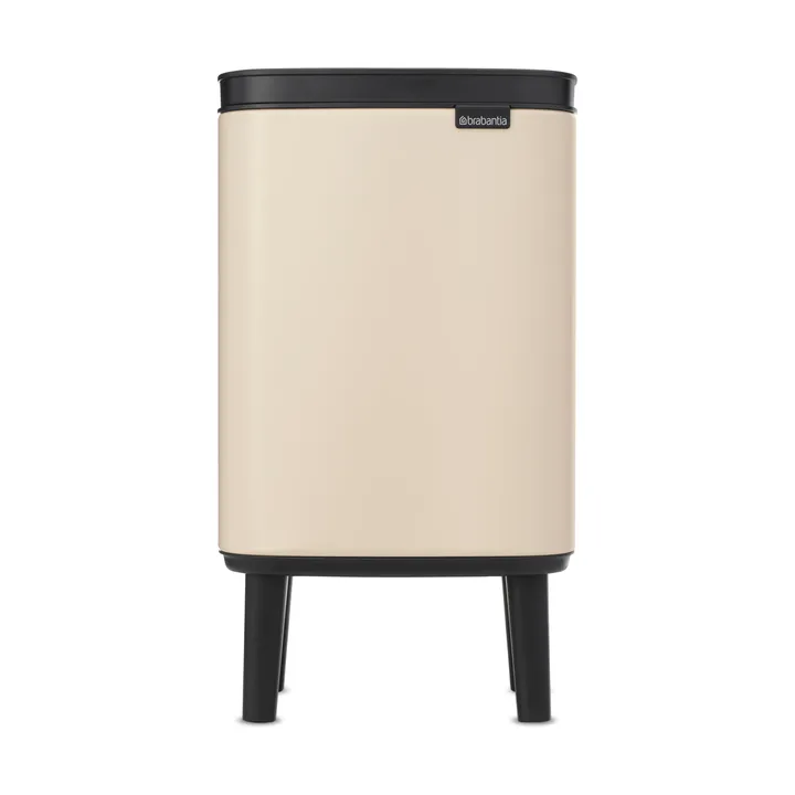 Bo 高款废纸篓4L - 柔和米色 - Brabantia
