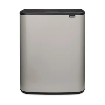 Bo 感应垃圾桶60L - 柔和灰色 - Brabantia