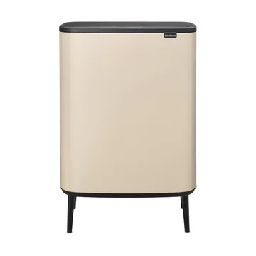 Bo 高款感应垃圾桶60L - 柔和米色 - Brabantia