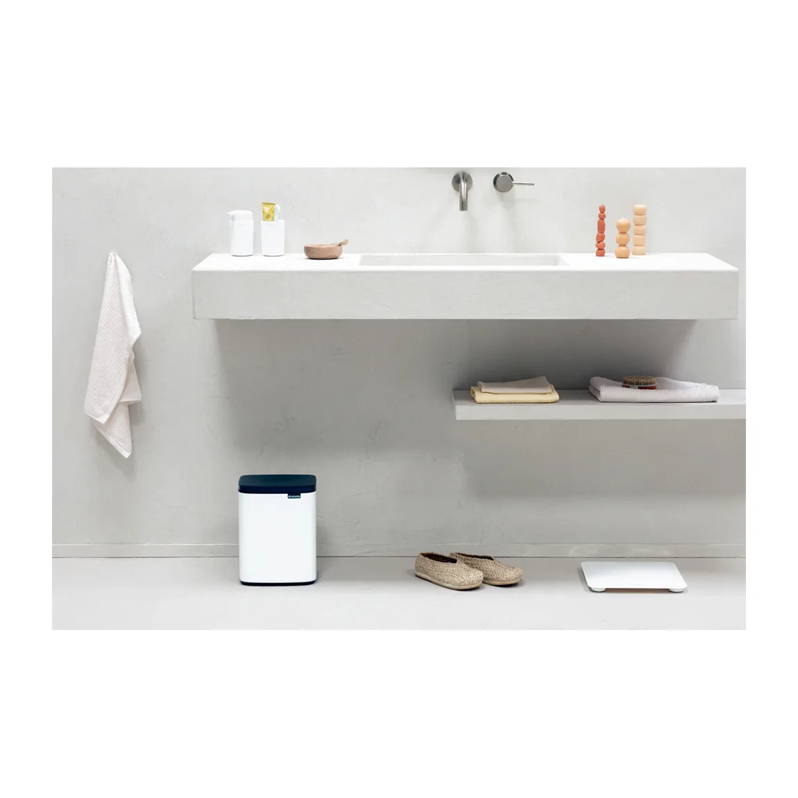 Bo 垃圾桶 7升, 白色 Brabantia