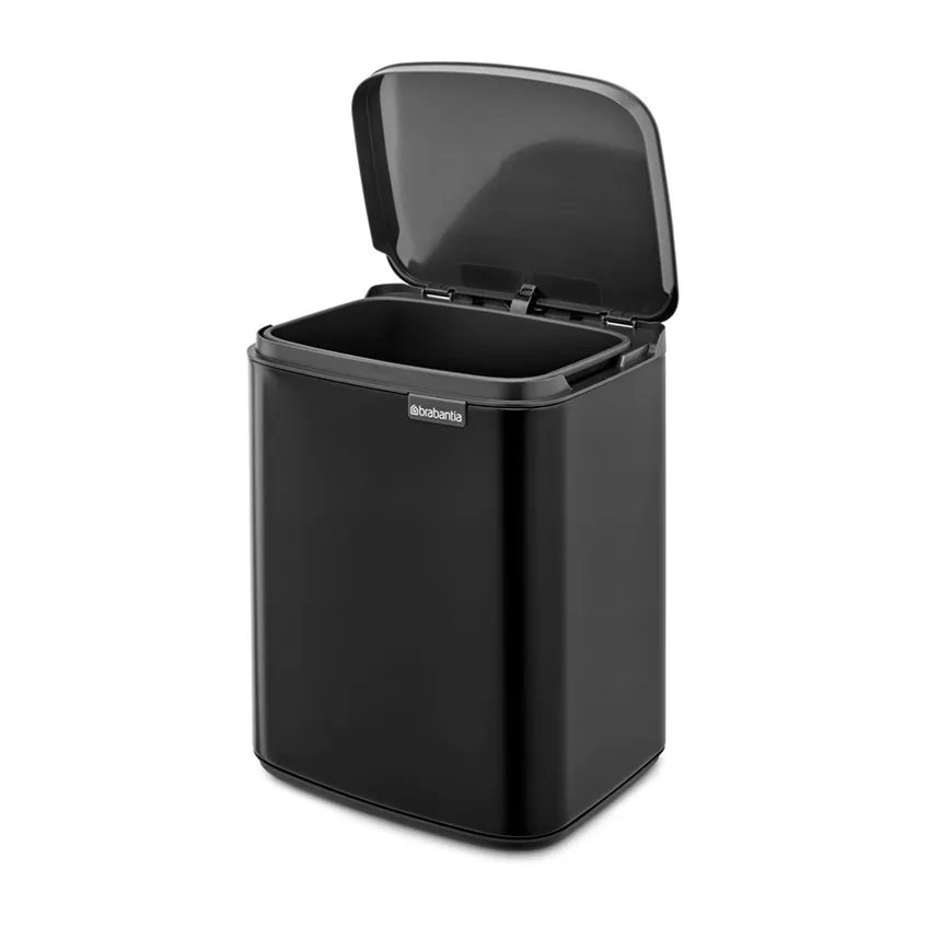 Bo 垃圾桶 7升, 哑光黑色 Brabantia
