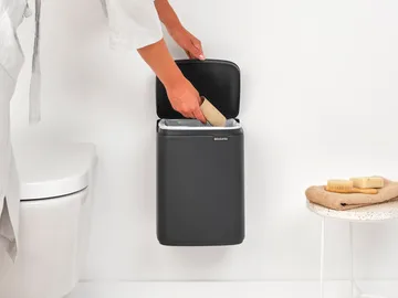 Bo 垃圾桶 7升 - 矿物无限灰 - Brabantia