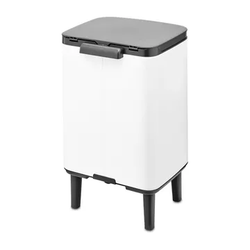 Bo 高款废纸篓7L - 白色 - Brabantia