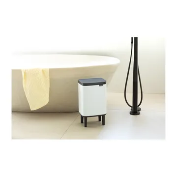 Bo 高款废纸篓7L - 白色 - Brabantia