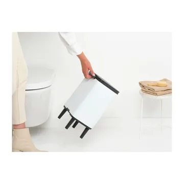 Bo 高款废纸篓7L - 白色 - Brabantia