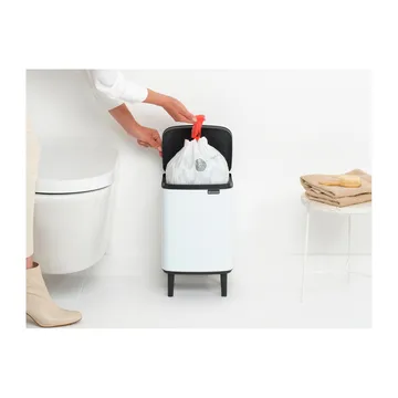 Bo 高款废纸篓7L - 白色 - Brabantia