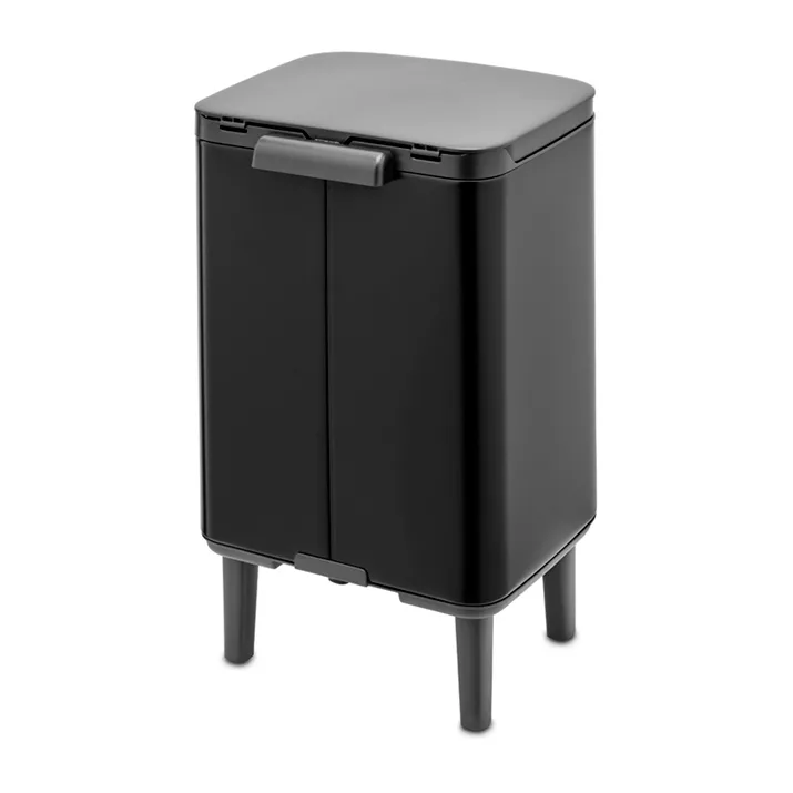 Bo 高款废纸篓7L, 哑光黑色 Brabantia