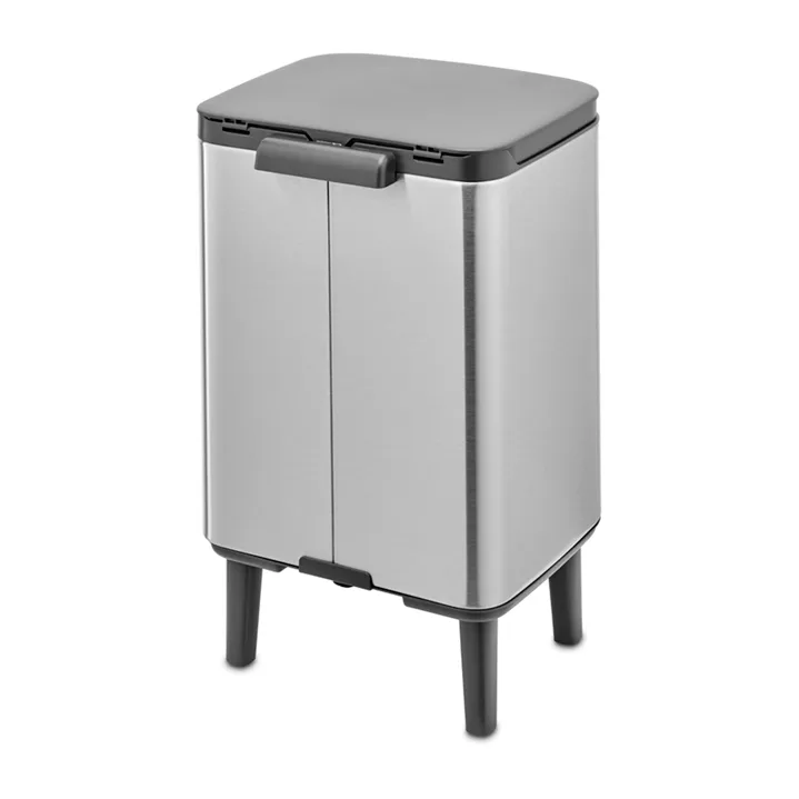 Bo 高款废纸篓7L, 拉丝钢材_哑光 Brabantia