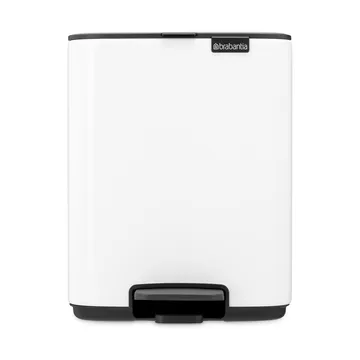 Bo 北欧风格脚踏式垃圾桶7L - 白色 - Brabantia