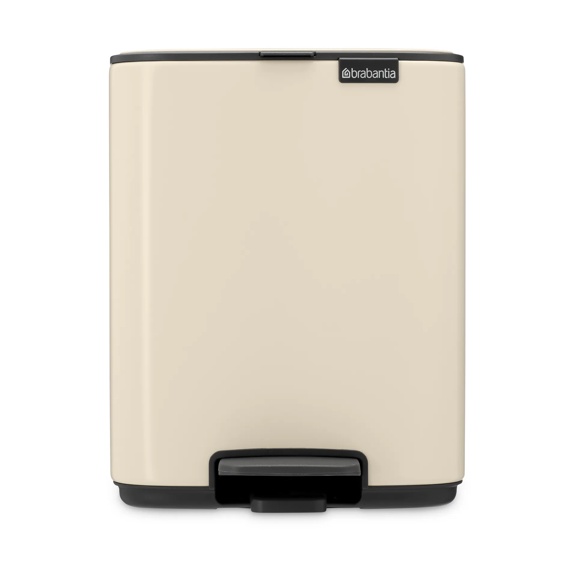 Bo 北欧风格脚踏式垃圾桶7L, 柔和米色 Brabantia