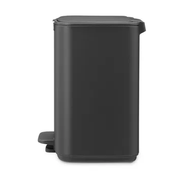 Bo 北欧风格脚踏式垃圾桶7L - 矿物无限灰色 - Brabantia