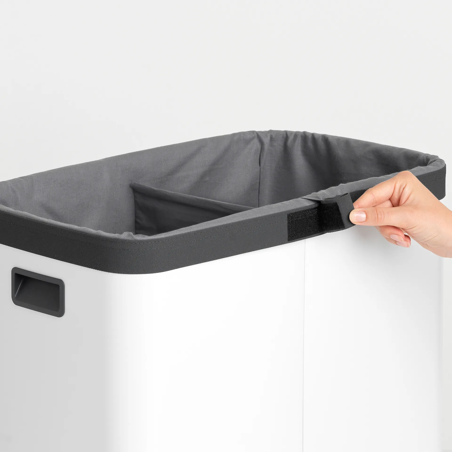 Bo laundry basket liner 2x45 L, 灰色 Brabantia