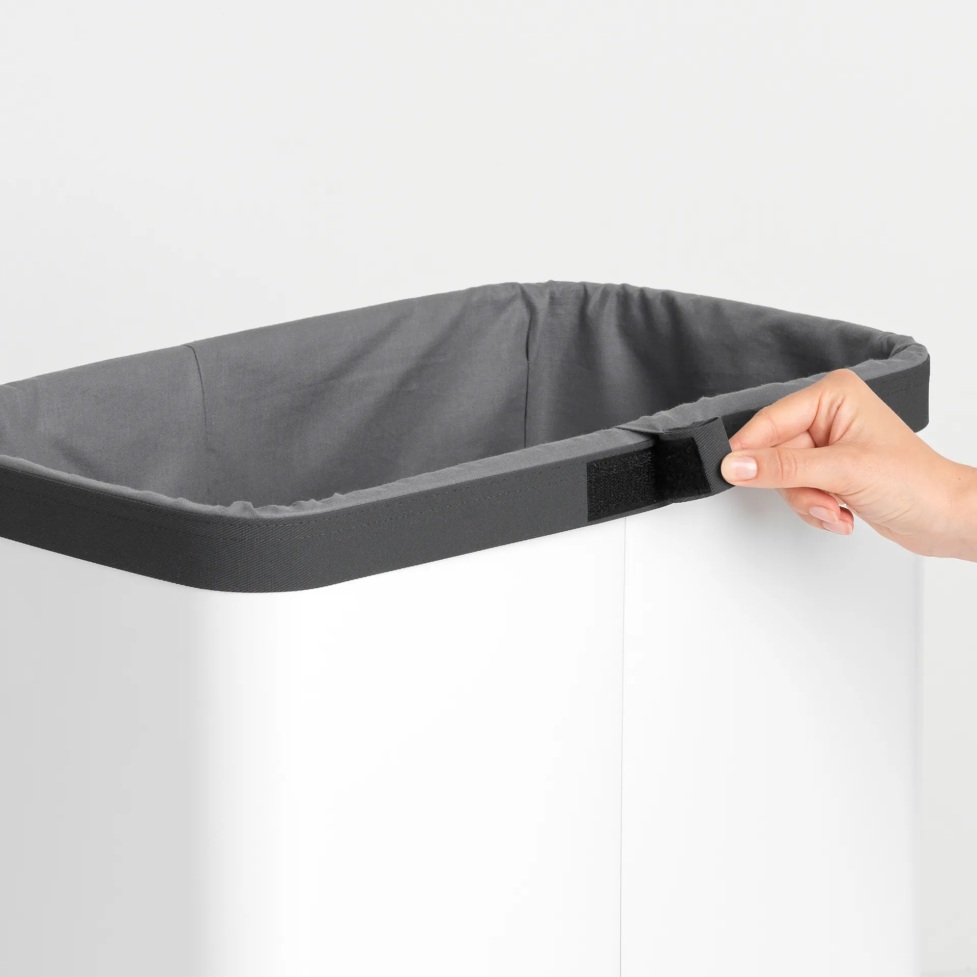 Bo laundry basket liner 60 L, 灰色 Brabantia