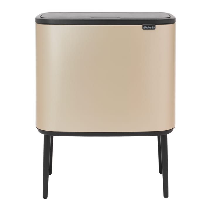 Bo touch bin 11+23 litre - champagne - Brabantia
