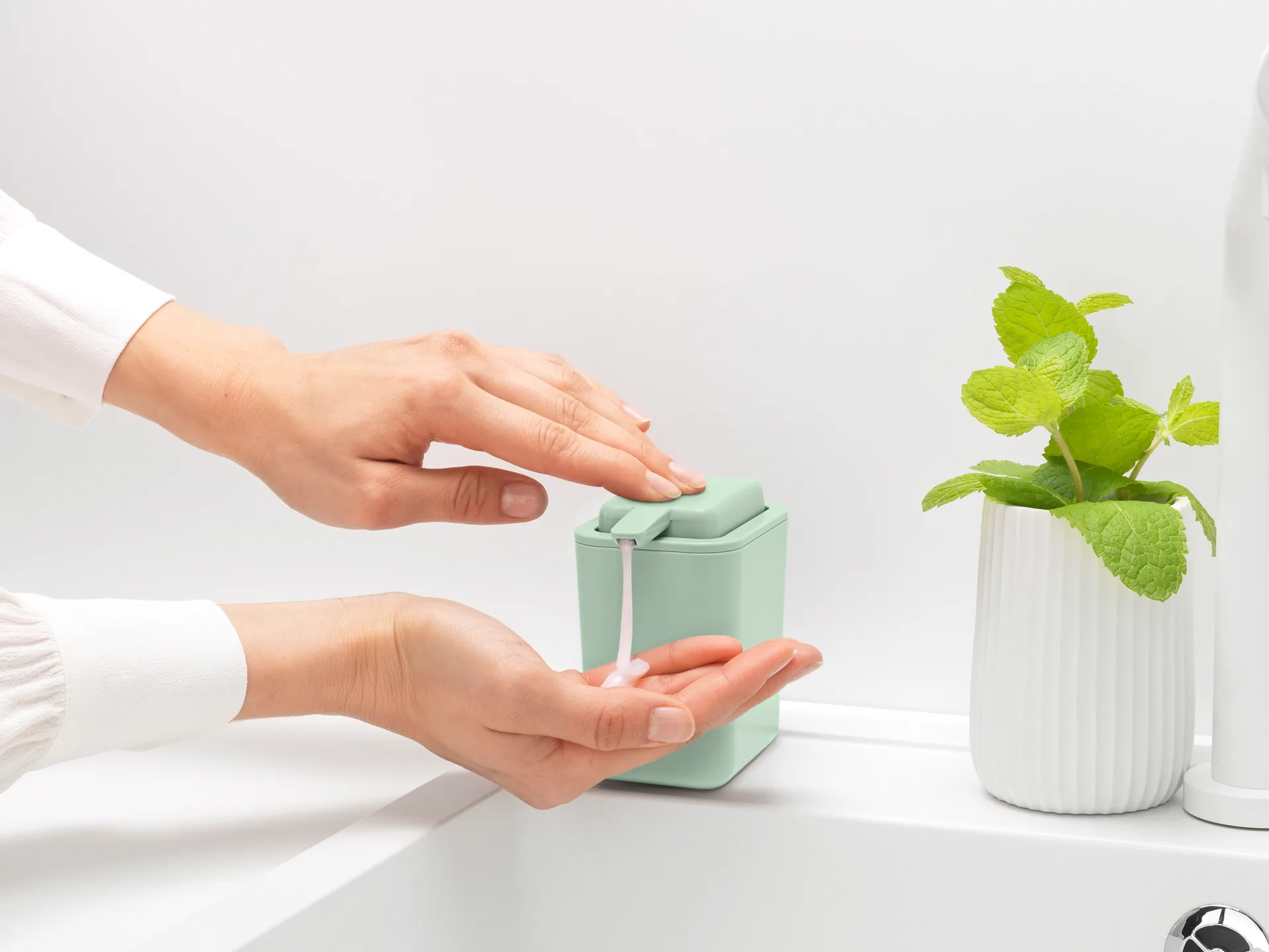 Brabantia 皂液器 11.5cm, 翡翠绿 Brabantia