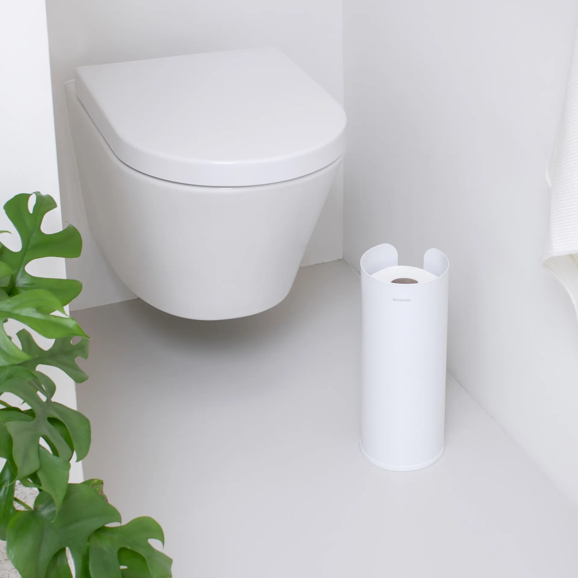 Brabantia 3卷卫生纸架, 白色 Brabantia