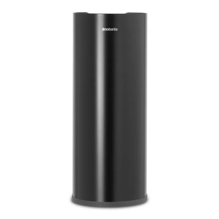Brabantia 3卷卫生纸架 - 哑光黑色 - Brabantia