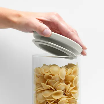 Brabantia 玻璃罐3件装 - 黑色_灰色_绿色 - Brabantia